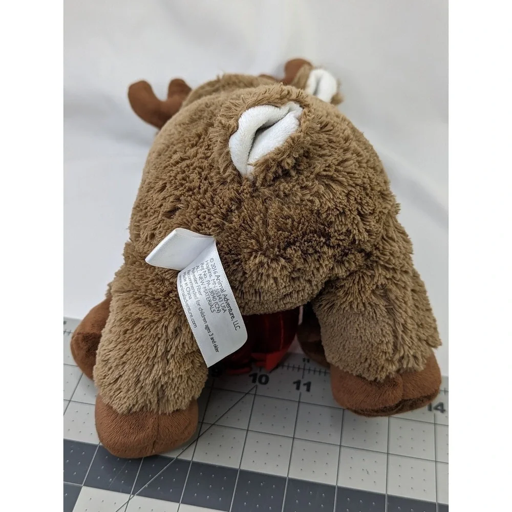 Animal Adventure Reindeer Deer‎ Plush 11 Inch 2016 Stuffed Animal Toy